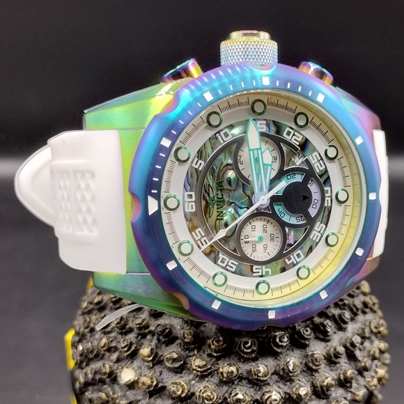 FIRM PRICE-New Invicta Iridescent Speedway Chronograph Men's Watch. - Picture 11 of 11